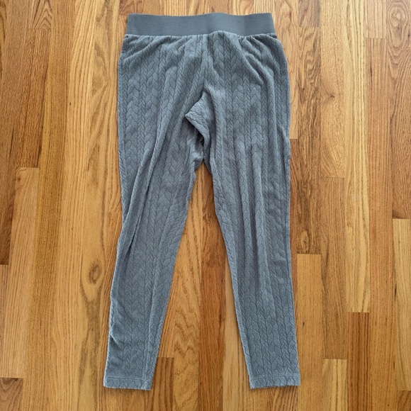 Jockey Under the Mistletoe Lightweight Cable Knit Fleece Legging - Picture 2 of 7